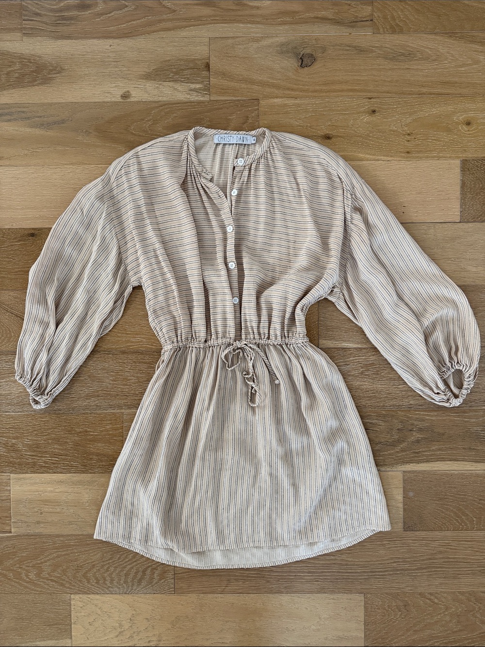 Christy Dawn Striped Mini Dress